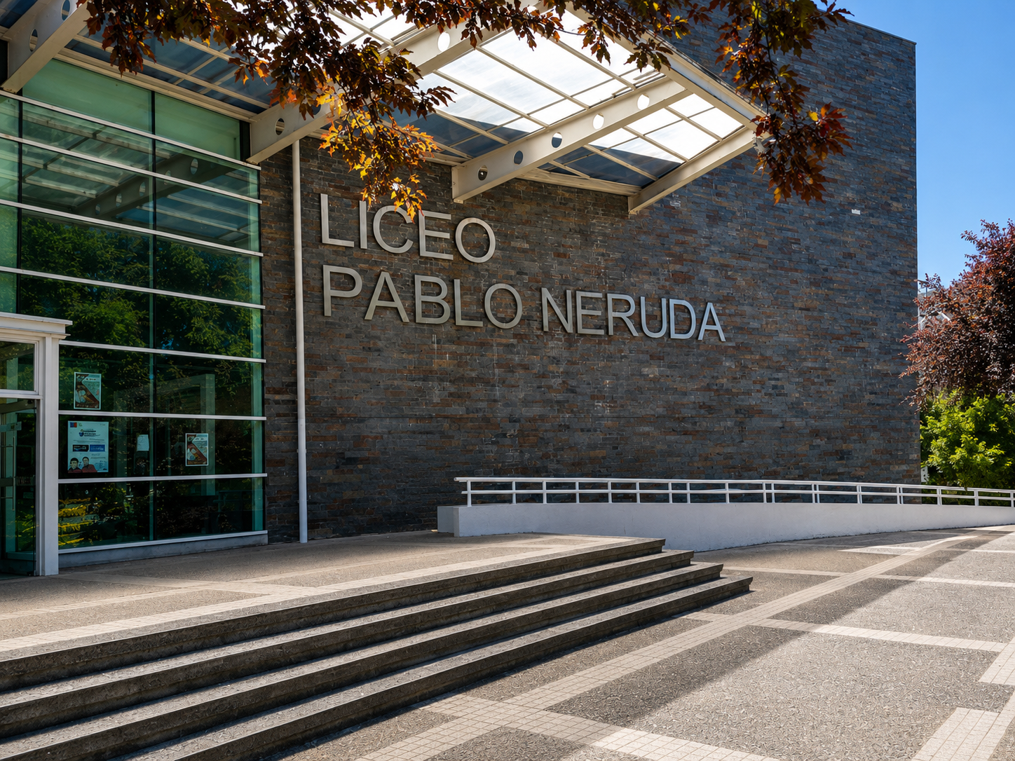 Liceo Pablo Neruda Temuco terminado