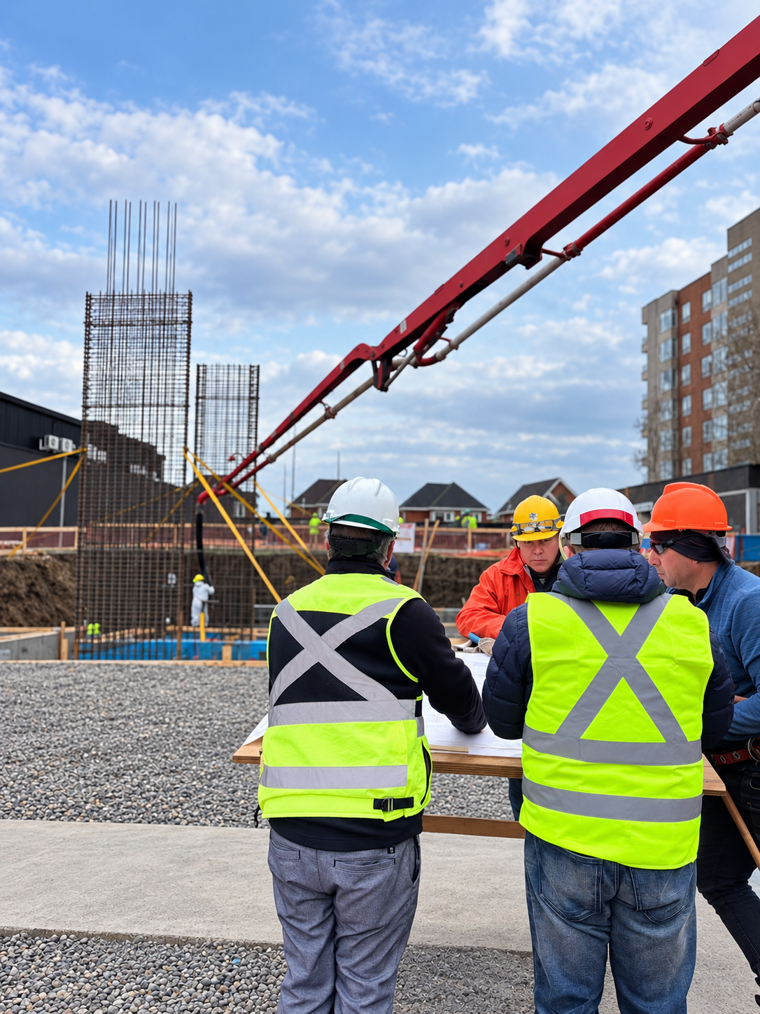 Equipo EURO CEC con Encofrado CEC en obra